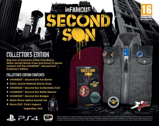 Новости - Коллекционное и специальное издания игры Infamous: Second Son.